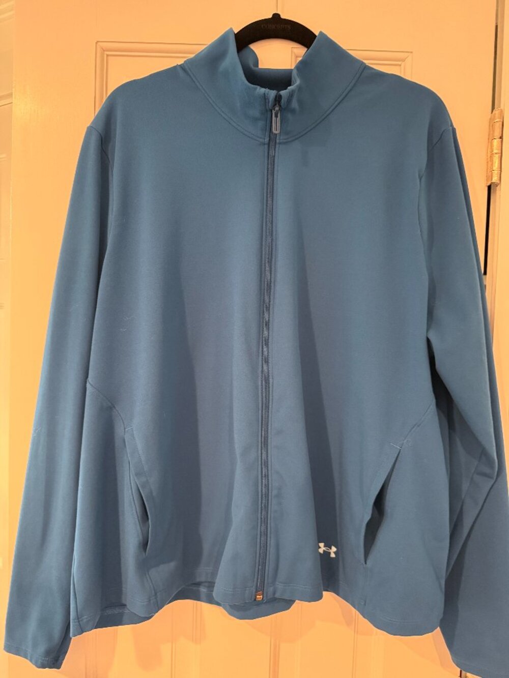 Under Armour Fitted Jacket: Teal Blue 2X
